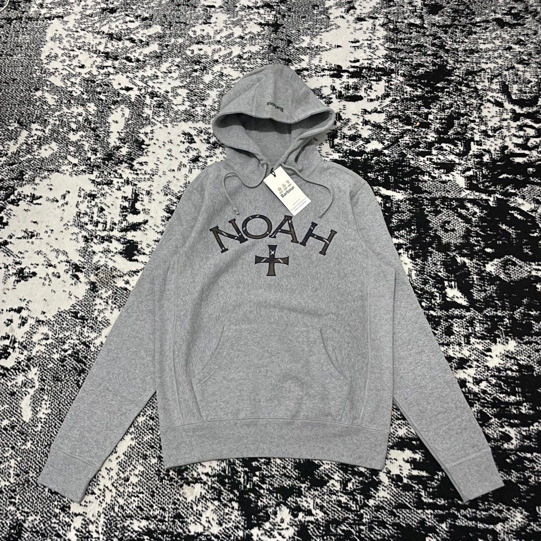 NOAH X BARBOUR HOODIE GREY CAVE EMPT NEIGHBORHOOD WTAPS SUPREME AWAKE NY CARHARTT STRAY RATS FTP FUCT STUSSY FRAGMENT