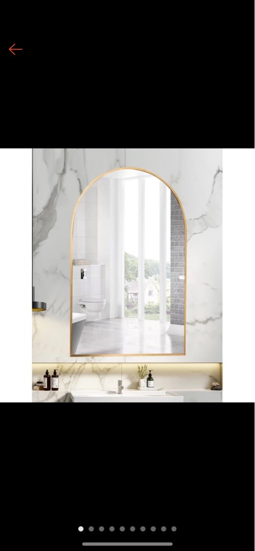 Photo inspiration: Fresh Look at Nordic Bathroom Mirror Gold Furniture Home Living Home Decor