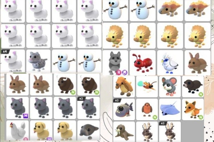 NYP) ADOPT ME PETS, Video Gaming, Video Games, Others on Carousell