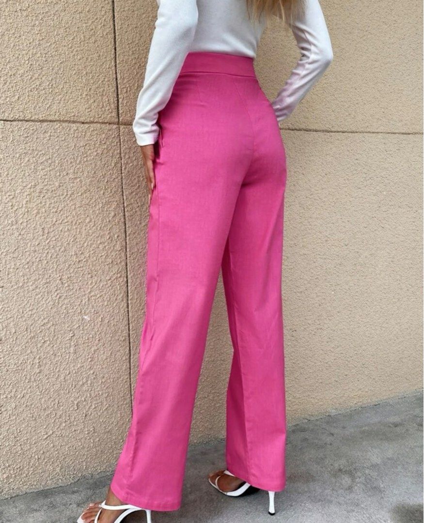 Regatta pink slacks, Women's Fashion, Bottoms, Other Bottoms on Carousell