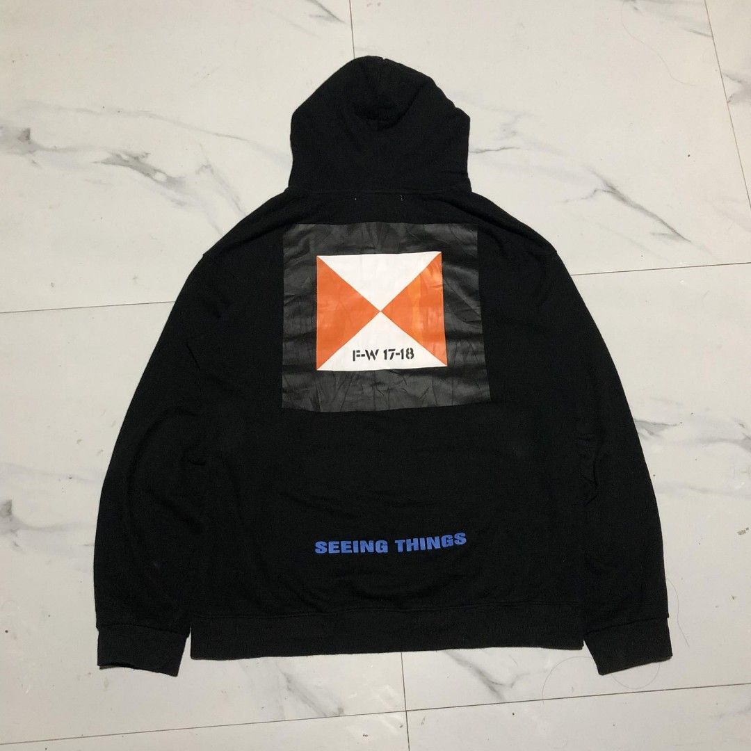 Off white fw17 hoodie hot sale
