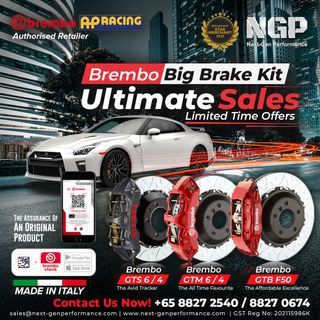 Original Brembo F50 GTM6 , GTS6 , GT6 , GTM4 , GTS4 , GT4 , 6 Pot Big Brake Kit , AMG, M3, M5, RS4, RS5, RS7, Lexus, G20, G30,F10, BMW, Audi, Mercedes, Honda, Toyota, Mazda, Mini, Mitsubishi, Volkswagen BBK