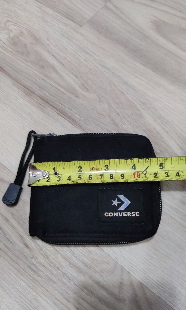 Original converse wallet full zip Luxury Bags Wallets on Carousell