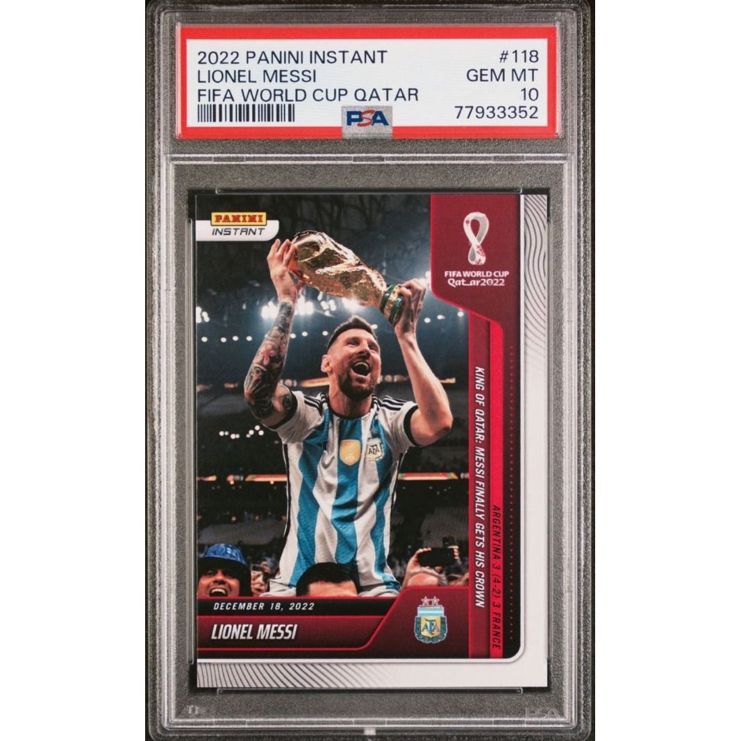 2022 Panini Instant Lionel Messi PSA10 - その他