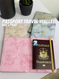 Passport Holder Clear Cover