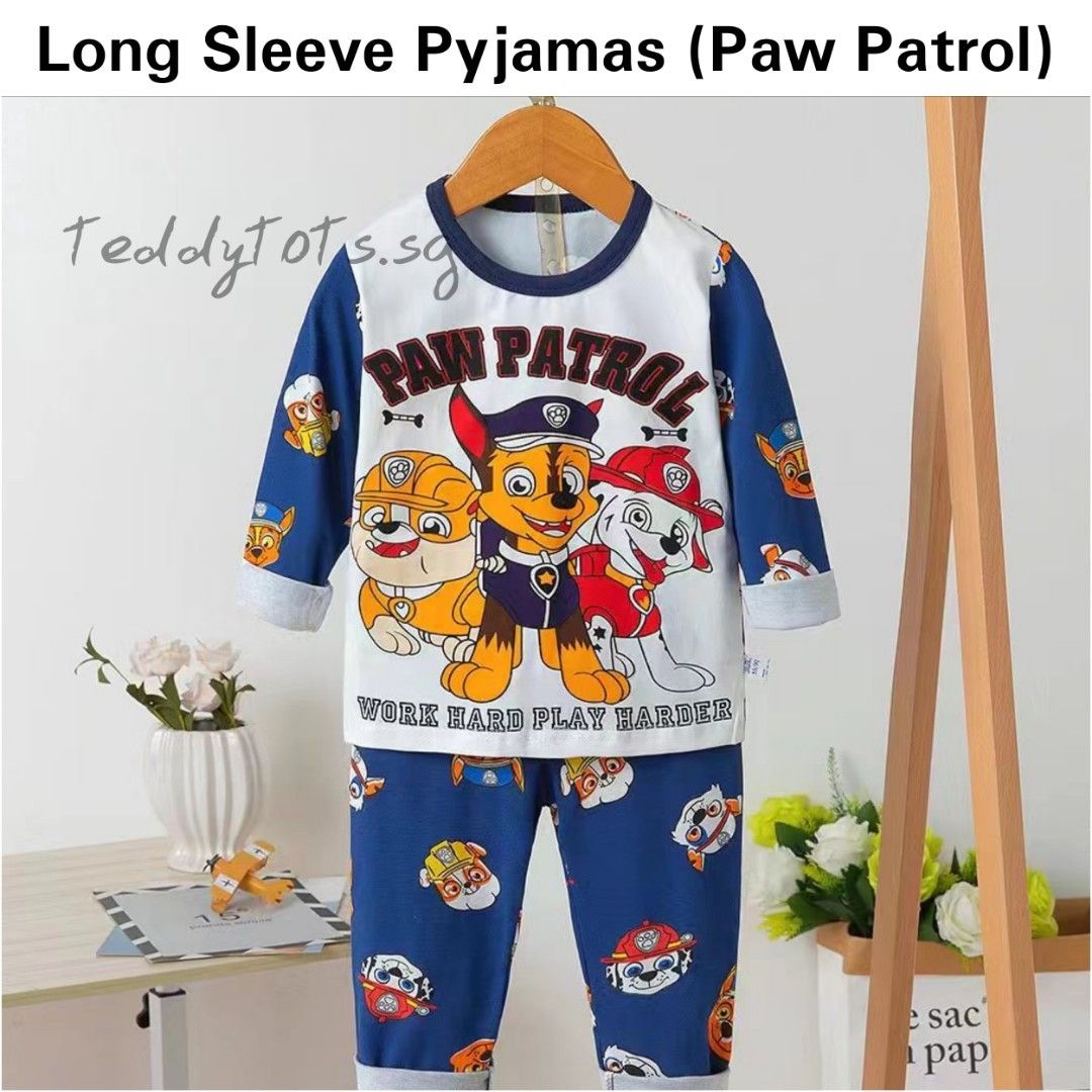 Kids paw patrol pjs deals