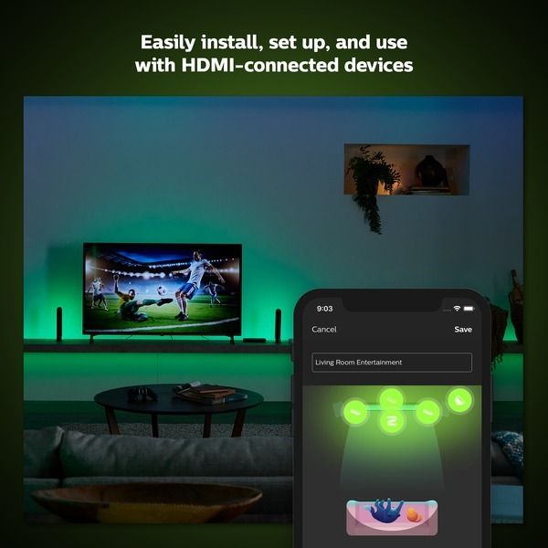Philips Hue Play HDMI Sync Box (Chat to Nego), TV Home