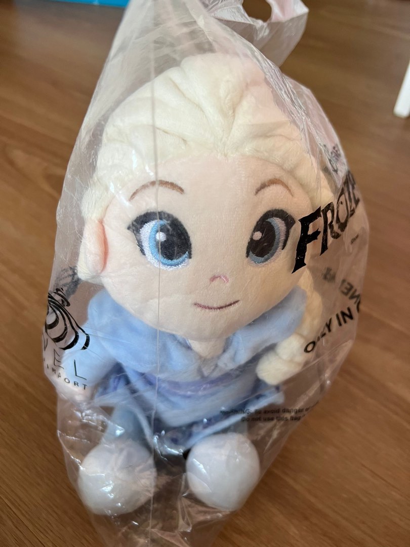 Disney Frozen Elsa Plush Toy, Hobbies & Toys, Toys & Games on Carousell