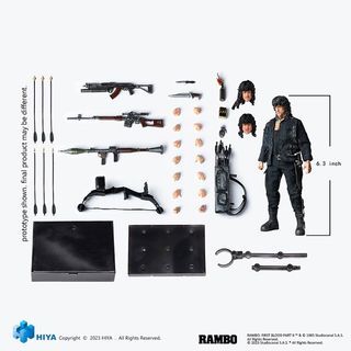 [P.O.] HIYA TOYS 1/12: Rambo Pt.III