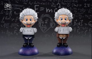 [PO] PG Studio - Super Mario Albert Einstein Cosplay Mario - StatuesGK [FREE SHIPPING]