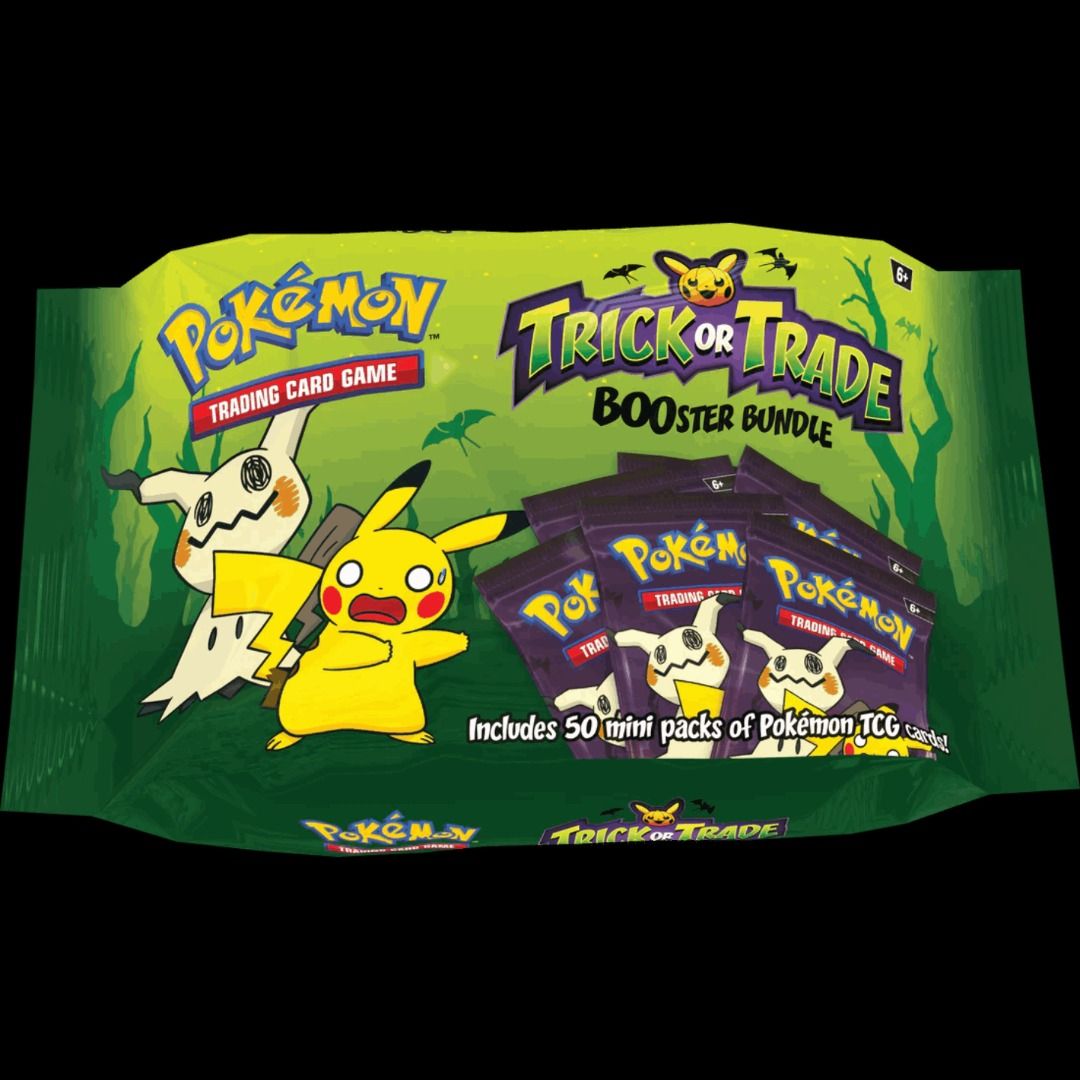 pokemon trick or trade booster bundle box Amazon.com: Pokemon TCG Booster Bundle- Trick or Trade : Toys & Games main image 0