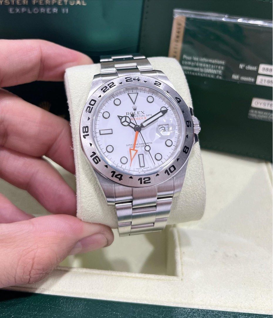 Pre owned best sale rolex explorer 2