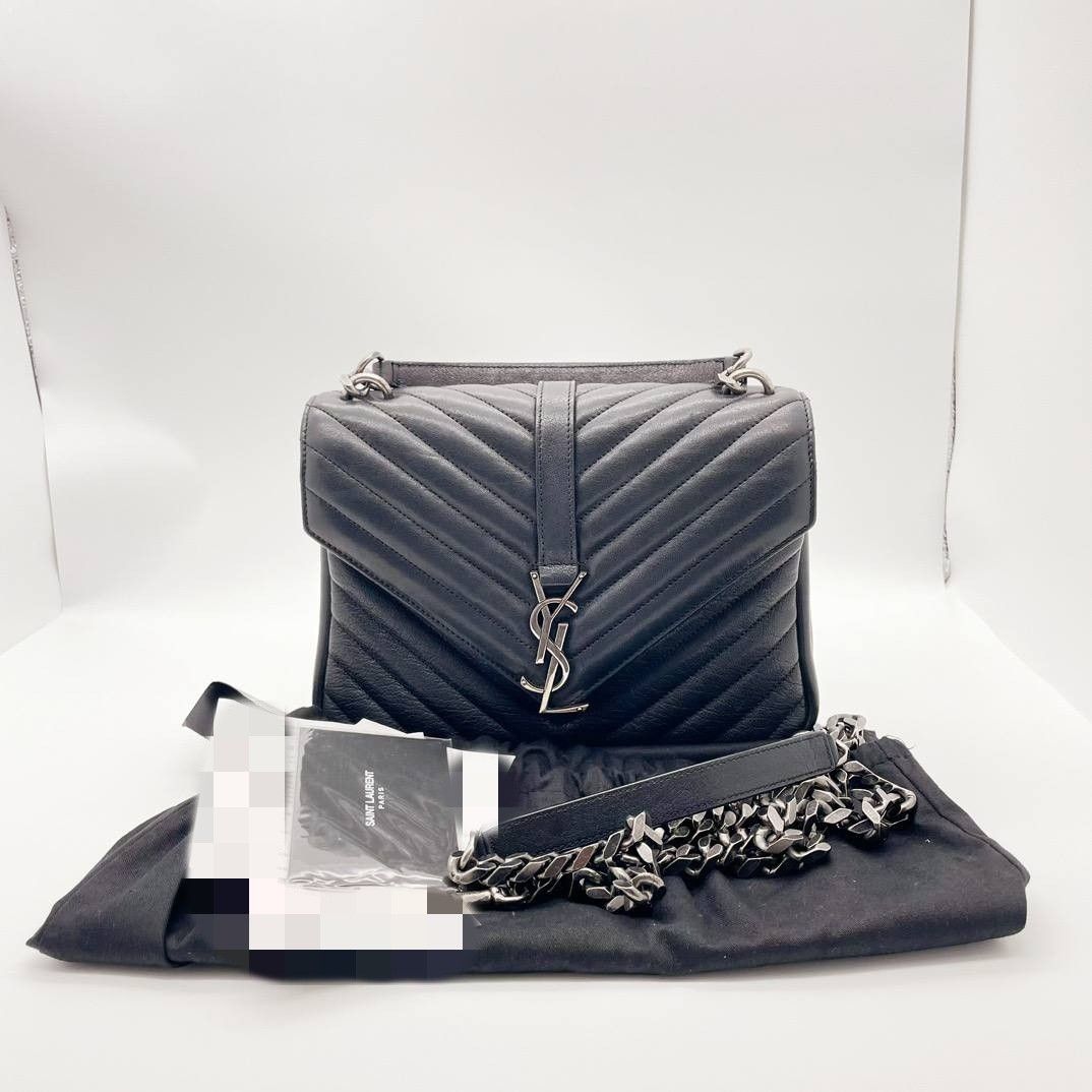 YSL College Bag Medium, Luxury, Bags & Wallets on Carousell