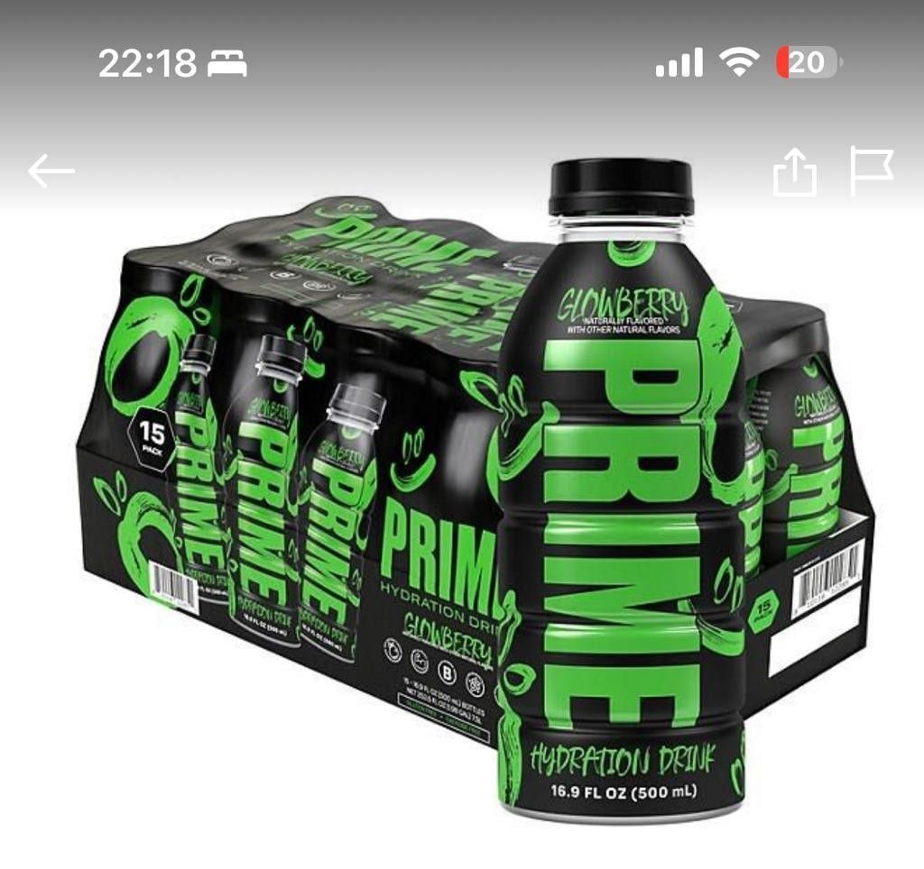 Prime Hydration Drink By Logan Paul & Ksi All Flavours USA Import Chocolate  Bar