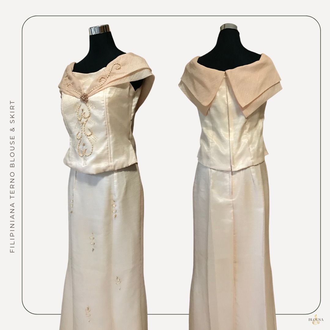 Filipiniana terno for sale sale