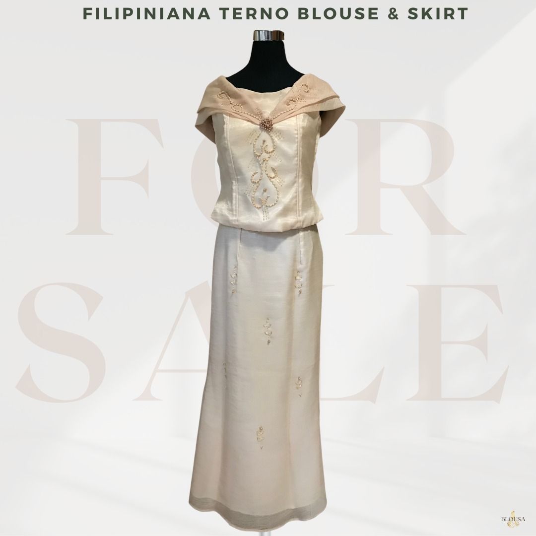 Filipiniana terno for sale shop