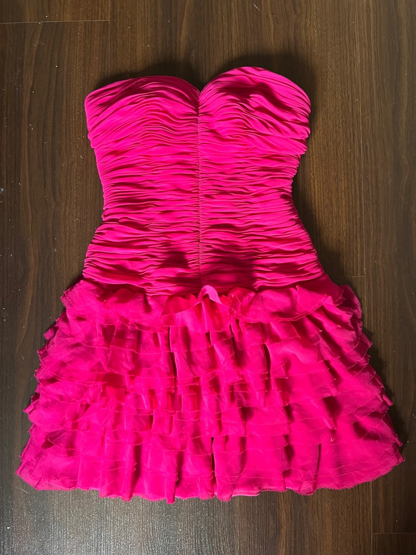 Promgirl pink cheap dress