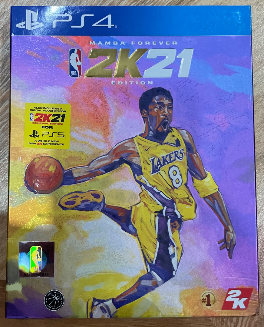 Nba 2k21 mamba forever edition poster ps4, Video Gaming, Video Games,  PlayStation on Carousell