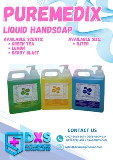 PUREMEDIX LIQUID HAND SOAP- 1 LITER PUMP