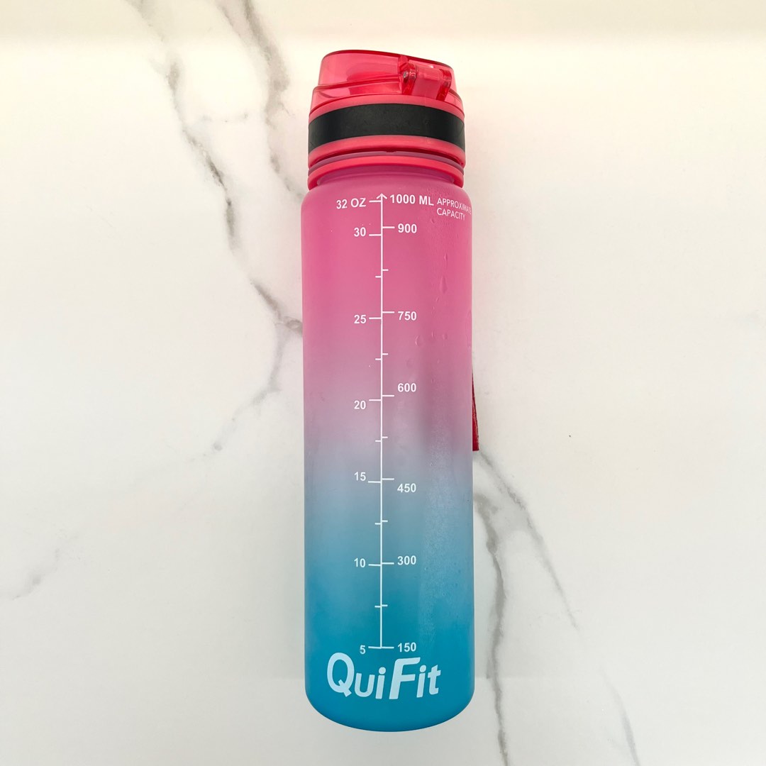 QuiFit 1L Water Bottle, Furniture & Home Living, Kitchenware