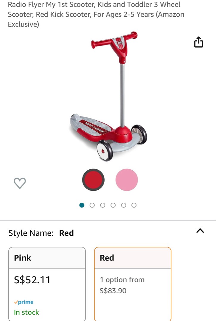 Radio flyer hotsell kids scooter
