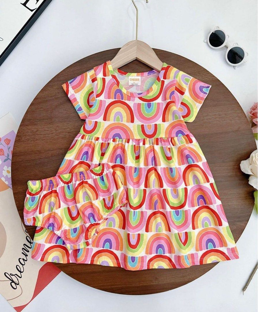 Rainbow dress 12 months outlet