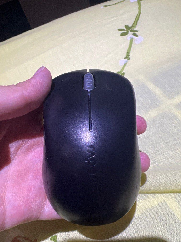 Rapoo Wireless Optical Mouse (Category: Mouse & Mousepads) located in Paranaque City. Submitted by ellies.corner (Listing ID 1255727234, Image 1). Description: Good for office work and school use 🤍 Model: M20A7245 Shopee Price: 329 (Rapoo Official Store) Condition: - Fully functioning and no problems at all. Except I lost the takip of the battery - RFS: Upgraded to a new mouse If you have questions, don’t hesistate to PM. Thank you!.