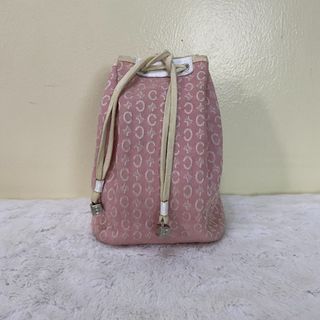 Rare Celine Small Light Pink Mini Monogram Pouch - Selling Very Low