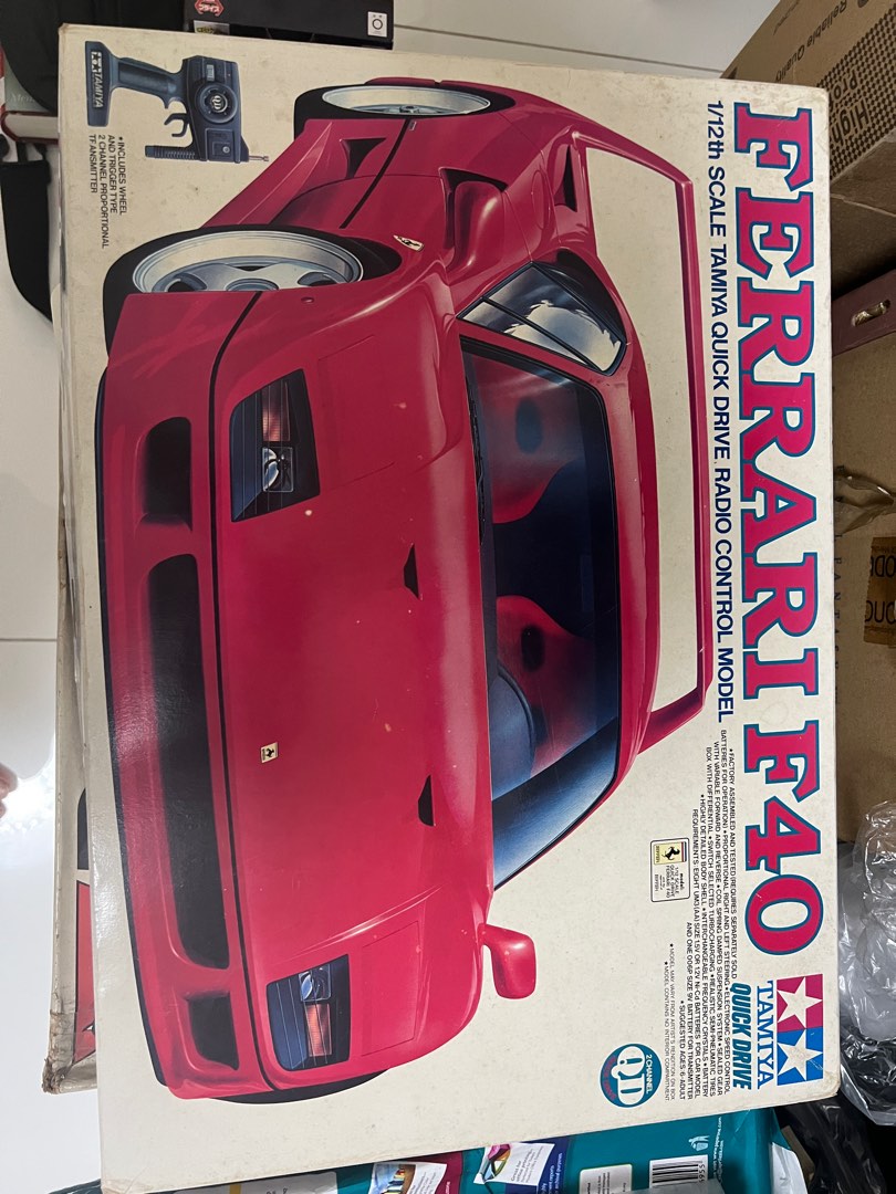 Vintage RC Car Tamiya QD 1/12 , Hobbies & Toys, Toys & Games on Carousell