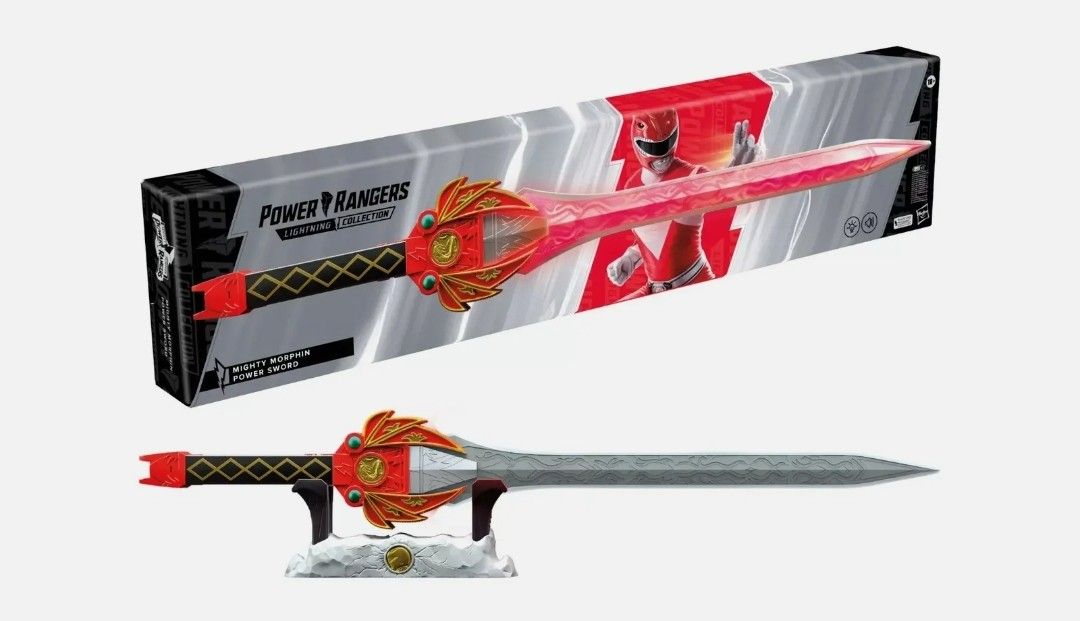 Ready stock >> HASBRO Ready stock Red Power Rangers Lightning ...