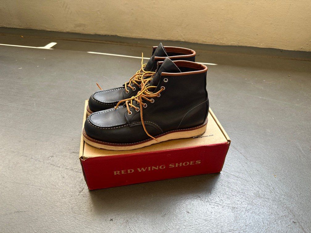 Redwing 8859 US10 D Navy Portage Leather