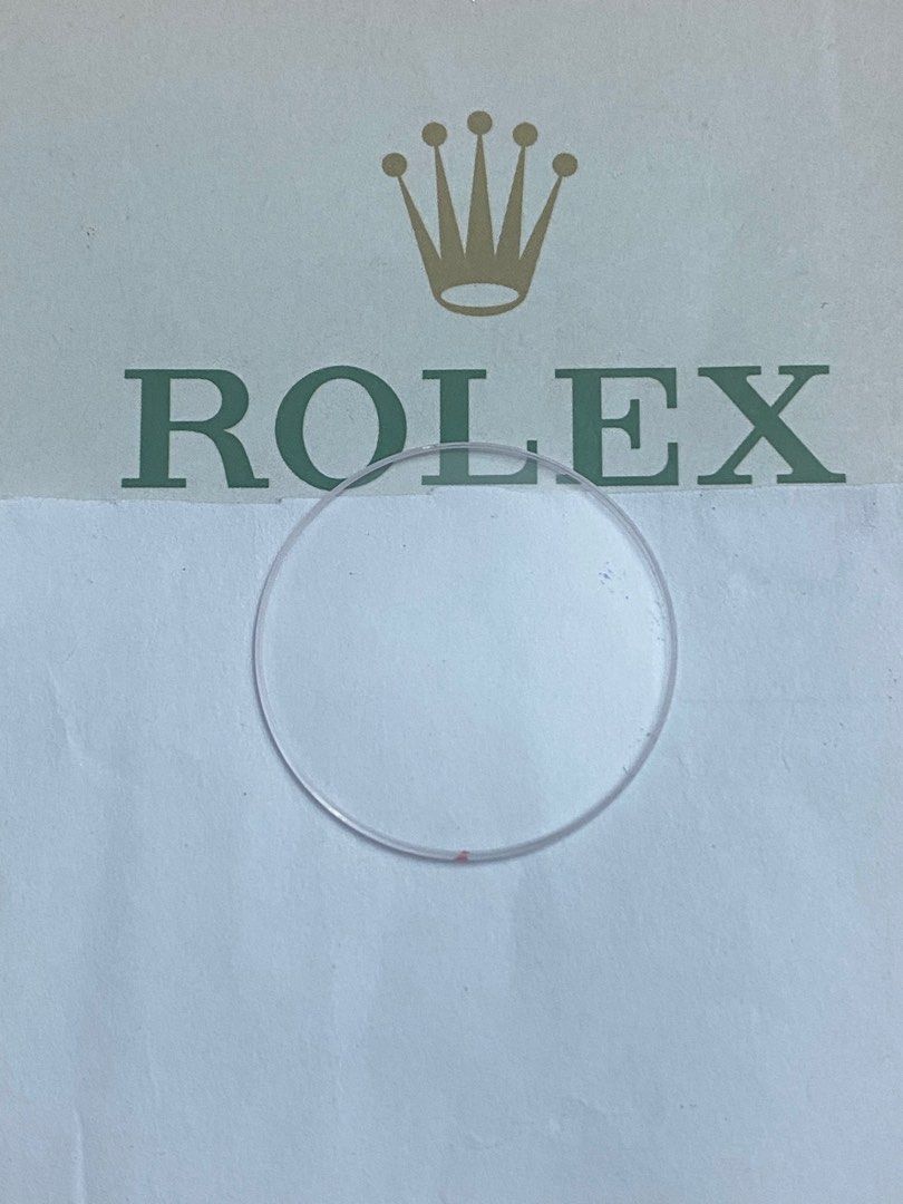 Rolex crown on online sapphire crystal