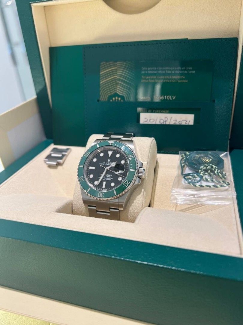 Rolex Submariner 126610LV PRE OWNED 2021 Luxury Watches on Carousell
