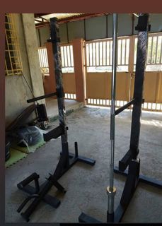 Weights, Rack, Barbell, Plates