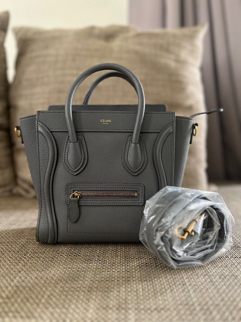 Celine luggage grey clearance