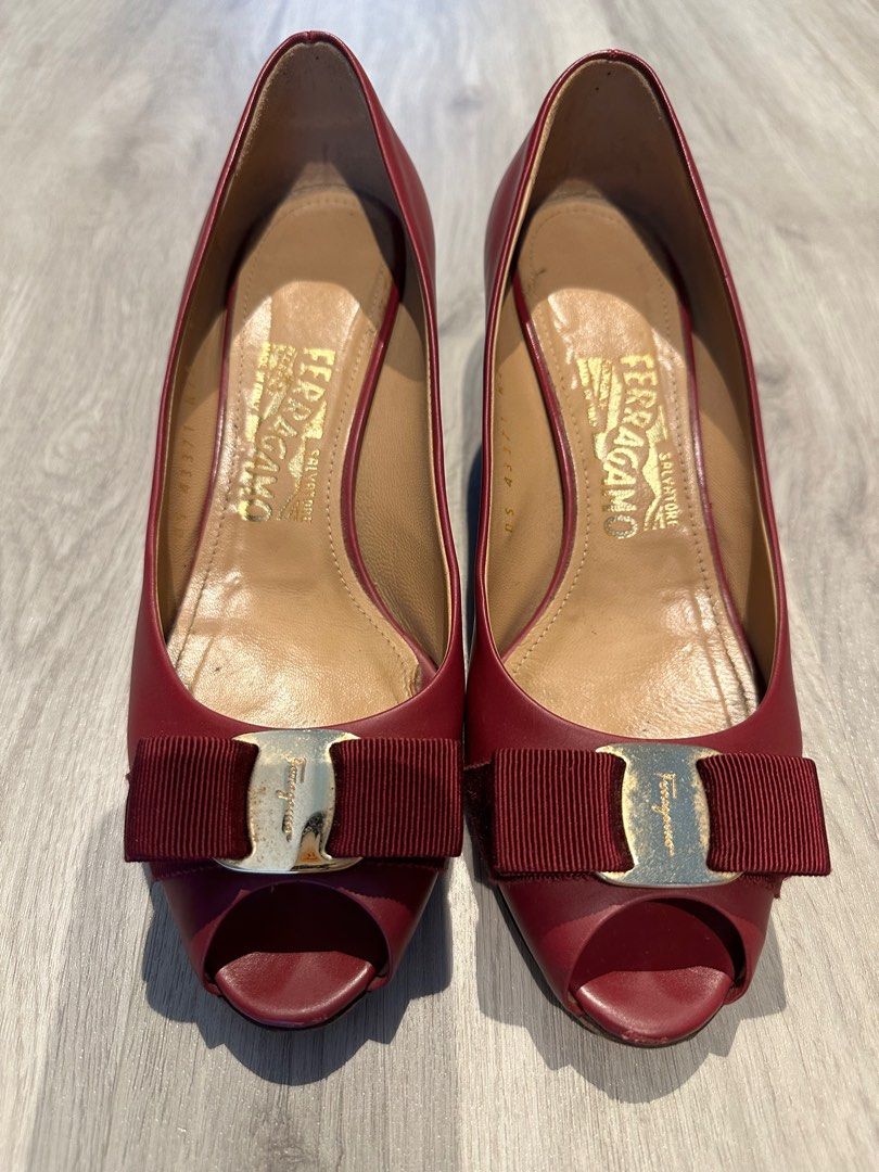 Salvatore ferragamo wedges store