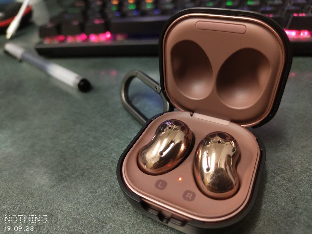 Samsung buds hotsell live bronze