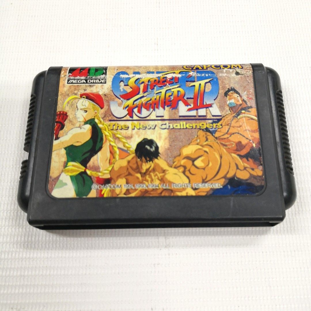 Sega Mega Drive Game Street Fighter Ⅱ, Video Gaming, Video Games, Others on  Carousell