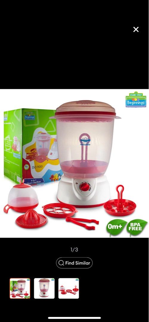 Sesame Street Sterilizer Babies Kids Babies Kids Fashion on