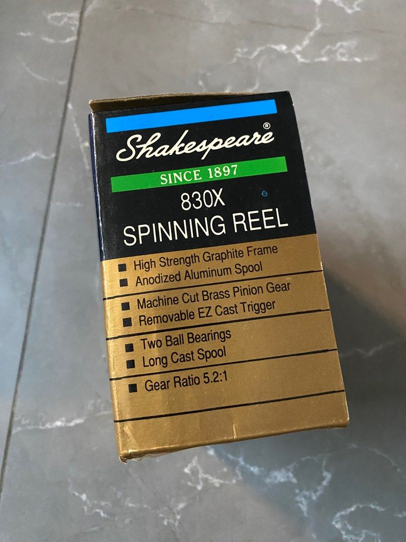 Shakespeare Sigma 200i Spinning Reel 3 ball bearings 5.2:1 Gear Ratio