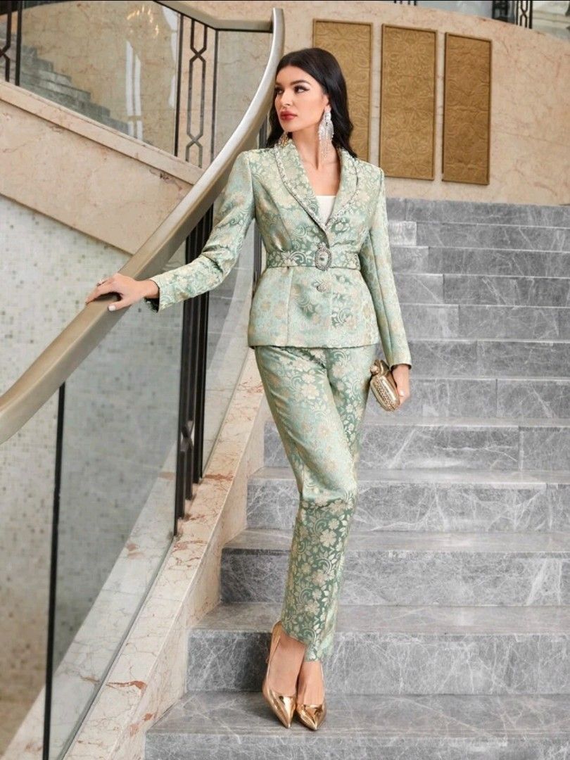 Shein pantsuit top