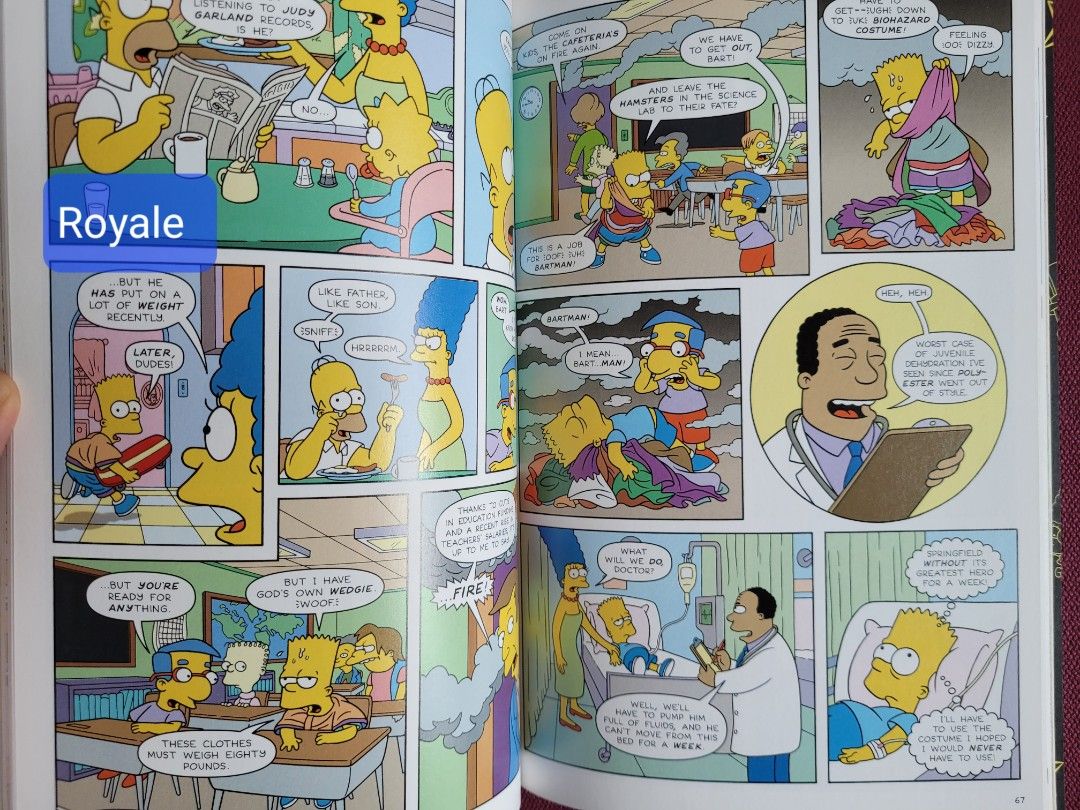 Simpsons Comics Spectacular ; Simpsons Comics Royale, 興趣及遊戲