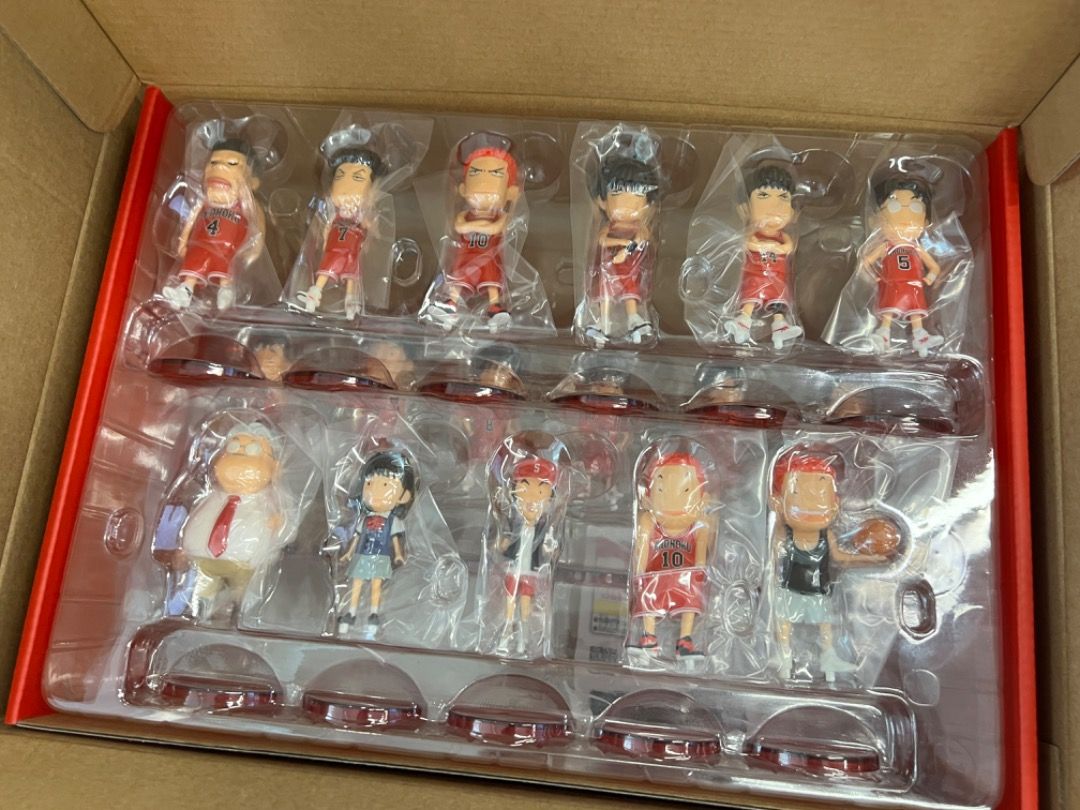 SLAM DUNK FIGURE COLLECTION -湘北＋山王SET- 灌籃高手男兒當入樽