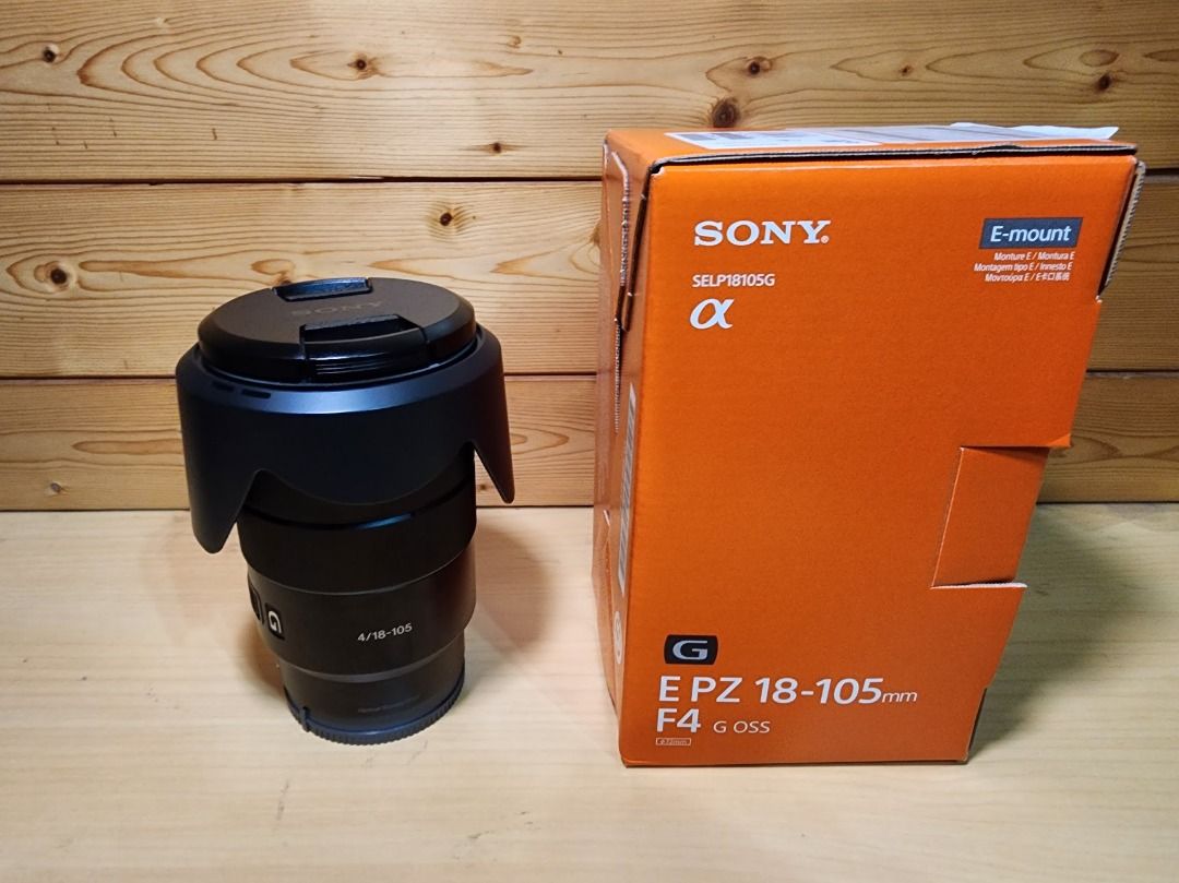 Sony E PZ 18-105mm F4 G OSS 二手, 相機攝影, 鏡頭及裝備在旋轉拍賣