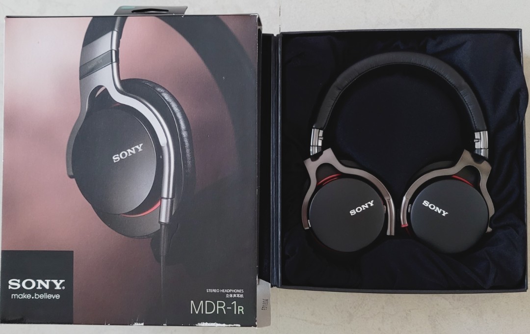 Sony MDR-1R Stereo Headphones, 音響器材, 頭戴式/罩耳式耳機- Carousell