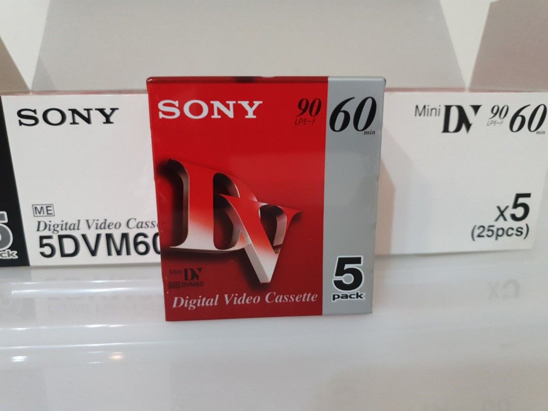SONY miniDV 5DVM60R3, 相機攝影, 攝影配件, 其他攝影配件在旋轉拍賣
