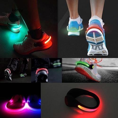 SP61 Running Cycling Sport LED Shoes Clip Safety Night Warning