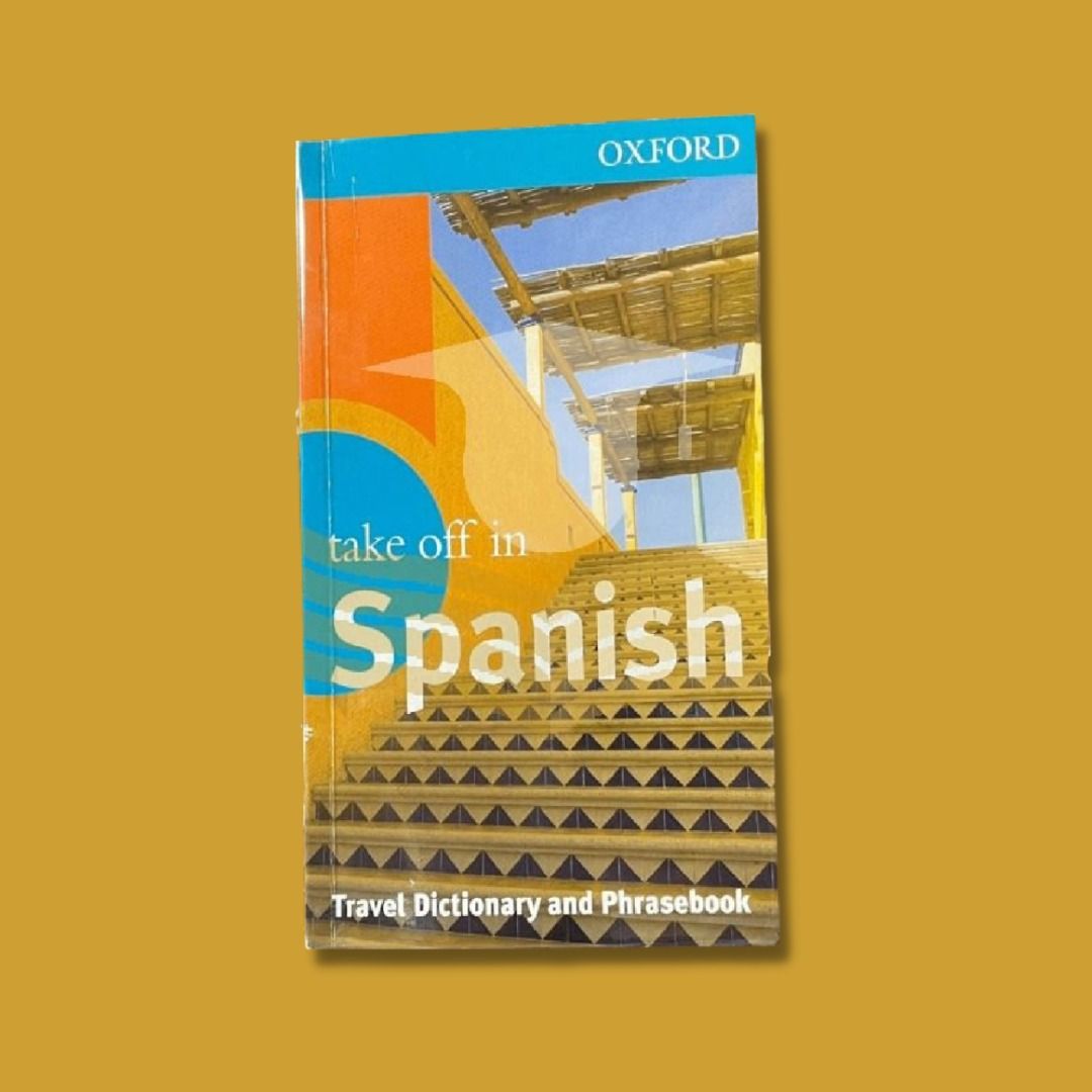 Spanish Language Learning Pack (Category: Textbooks) located in Imus. Submitted by languagelearningresource (Listing ID 1255684129, Image 3). Description: Learning Spanish? This resource pack is perfect for you. 🌸🌸 Books included are: 1. First Spanish Dictionary - Build your vocabulary and remember things easier with pictures 2. Take off in Spanish - Learn phrases and start speaking like a native 3. Barron's 501 Spanish Verbs - Have a handy ref