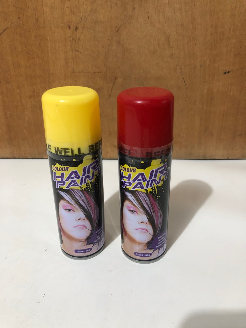 SPRAY HAIR PAINT P11, Beauty & Personal Care, Hair on Carousell
