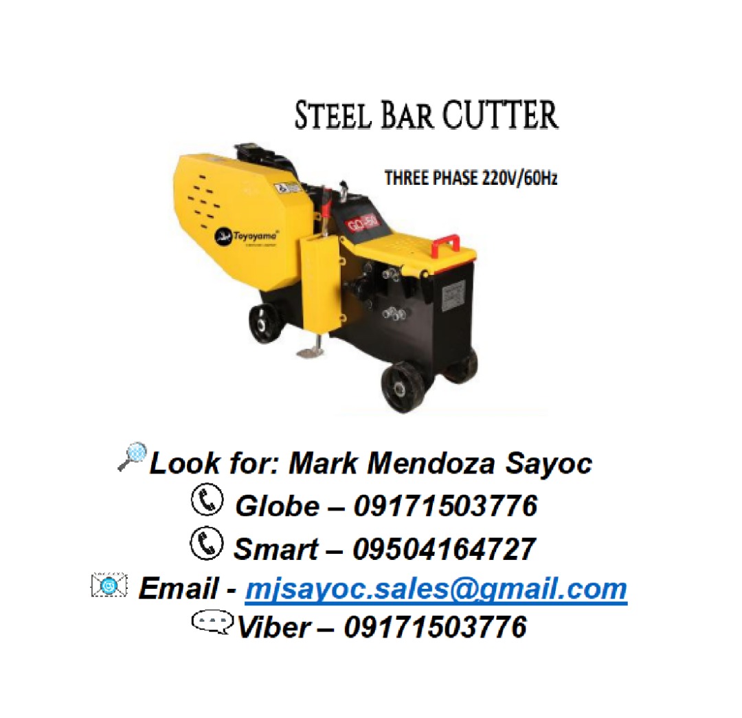 STEEL BAR CUTTER, Commercial & Industrial, Construction Tools